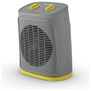 Olimpia Splendid Caldo Rock O Interno Grigio, Giallo 2000 W Riscaldatore ambiente elettrico con ventilatore