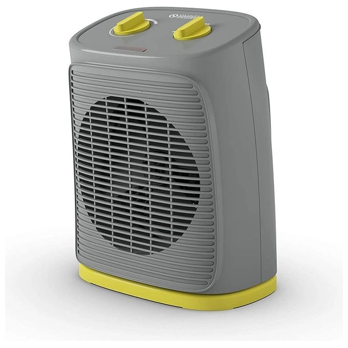 Olimpia Splendid Caldo Rock O Interno Grigio, Giallo 2000 W Riscaldatore ambiente elettrico con ventilatore