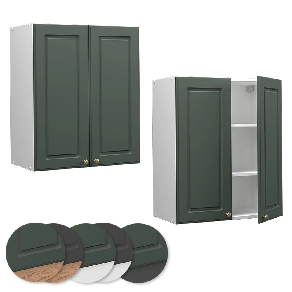 Vicco Pensile da cucina Verde-oro Country House 60 cm
