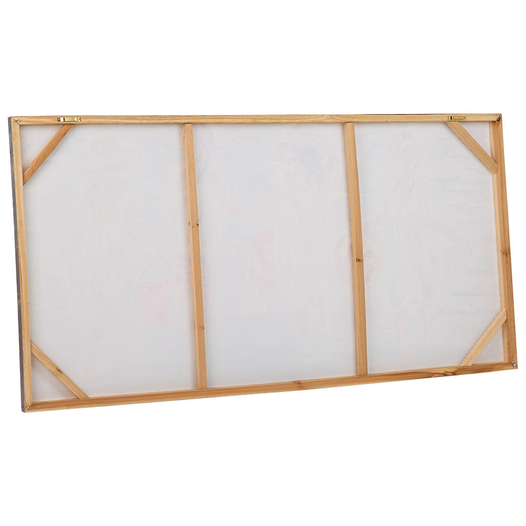 Quadro dipinto a mano con rilievo grigio 60x120x3h