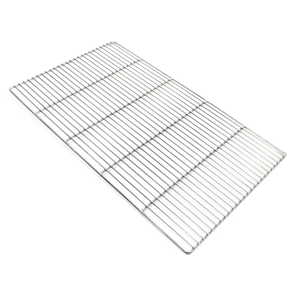 Griglia quadrata in acciaio inox 67 x 40 cm accessorio per barbecue 16_0001857