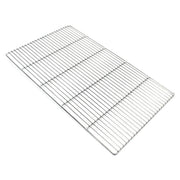 Griglia quadrata in acciaio inox 67 x 40 cm accessorio per barbecue 16_0001857