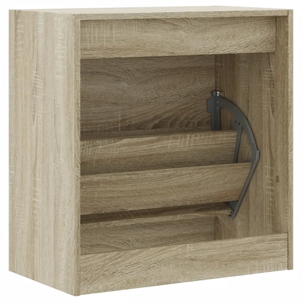 Scarpiera | Mobile per scarpe Rovere Sonoma 60x34x63,5 cm in Legno Multistrato