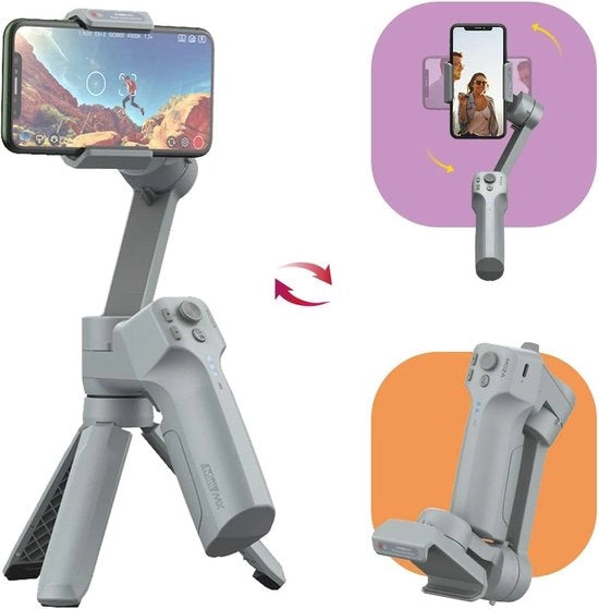 Stabilizzatore portatile pieghevole per smartphone
