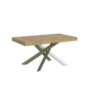 Tavolo allungabile 90x160/264 cm Volantis telaio gambe 4 colori (A) - Quercia Natura