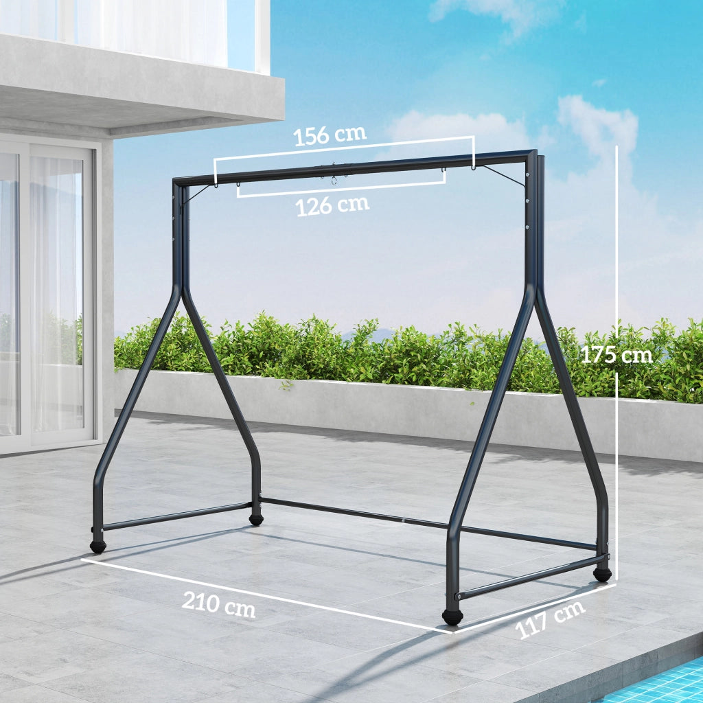 Telaio per Altalena da Giardino ¨C zephmum ¨C Nero