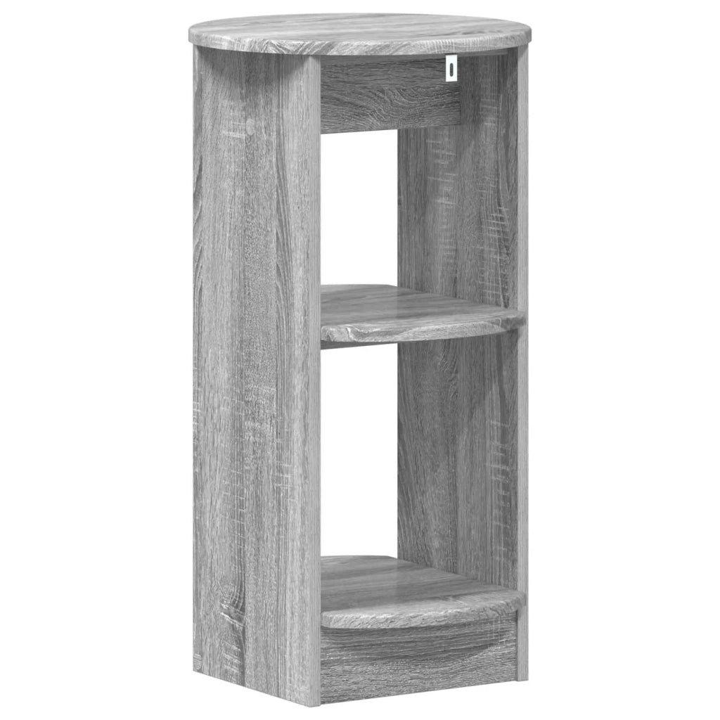 Mobile laterale Sonoma grigia 40 x 40 x 75 cm 899840