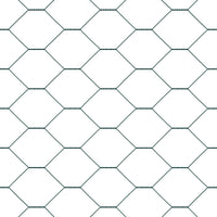 Recinzione Esagonale  Verde 0.8x50 m Acciaio