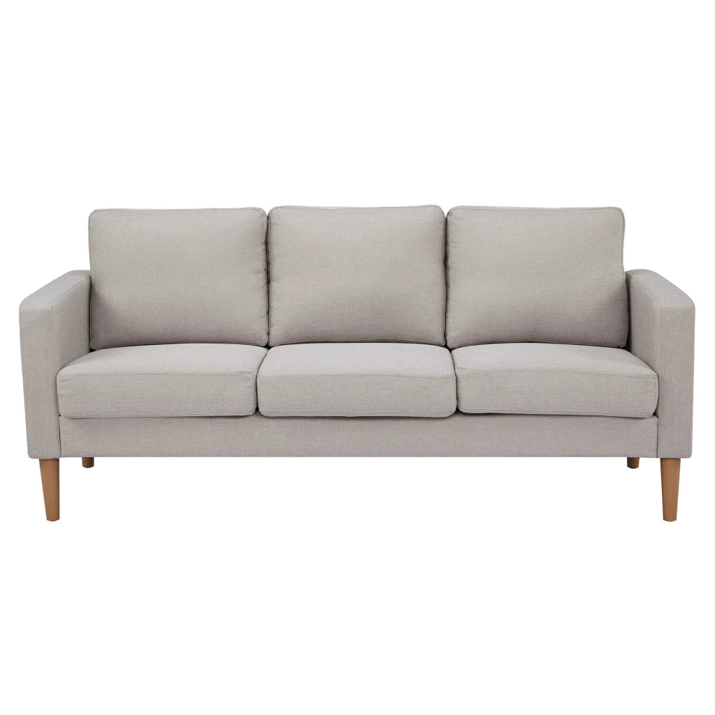 Divano 3 posti Scandinavo in Tessuto cm 177x73x82 - MANU