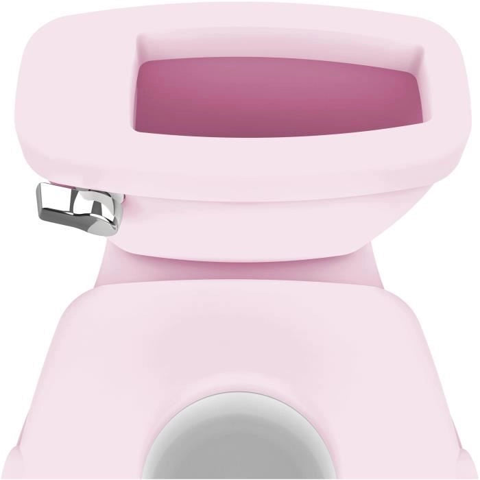 INGENUITY Mini WC per bambine con riduttore per WC per bambini incluso, scarico musicale