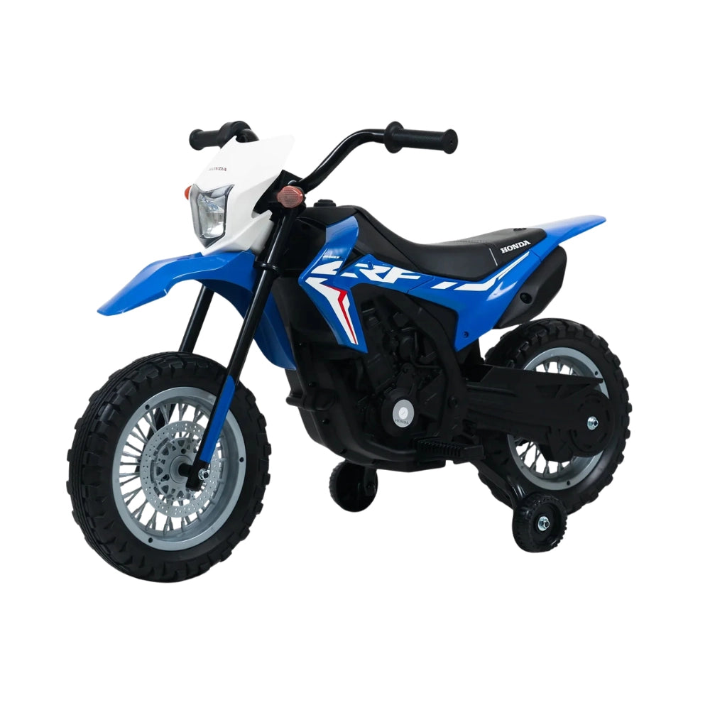 Moto Honda CRF 250 12V per Bambini con Licenza Ufficiale-Blu