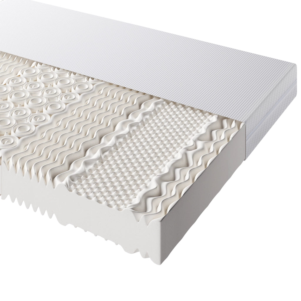 Materasso Matrimoniale 180x200 in Waterfoam 7 Zone differenziate - Altezza 20 cm