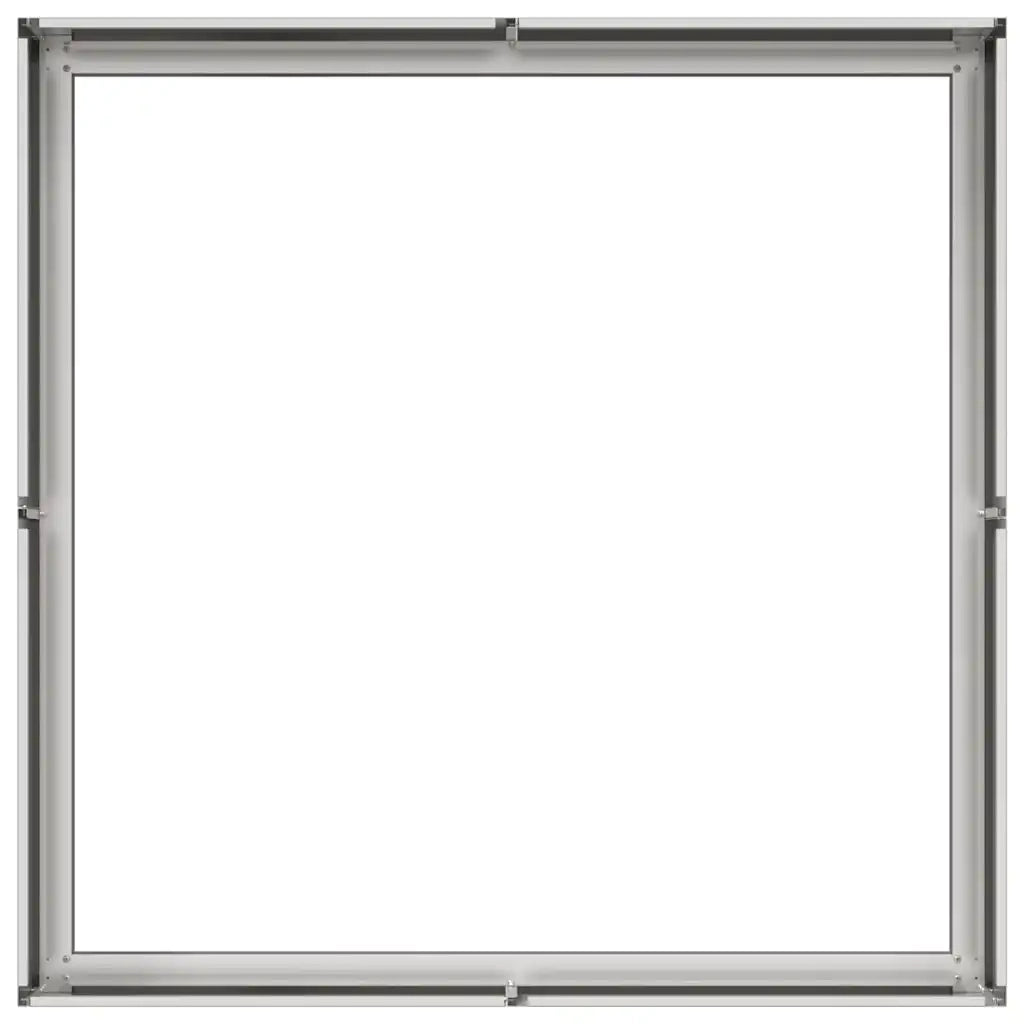 Fioriera 100x100x30 cm in Acciaio Inox 860812
