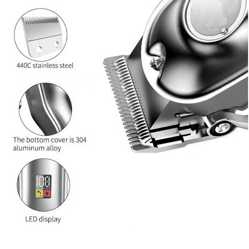 Trade Shop - Rasoio Elettrico Ricaricabile Taglia Capelli 8w Regola Barba Regolabile Dr Sk900 -