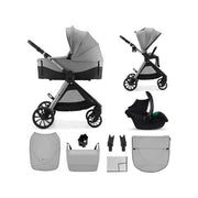 Sistema modulare kinderkraft ksvest02gry3000 vesto 2 trio con mink pro