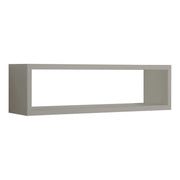 Mensola da Muro, Pensile Bagno, Mensola da Parete, Scaffale da Parete, Marrone Talpa, 60x17 p15,5 cm - Regolo