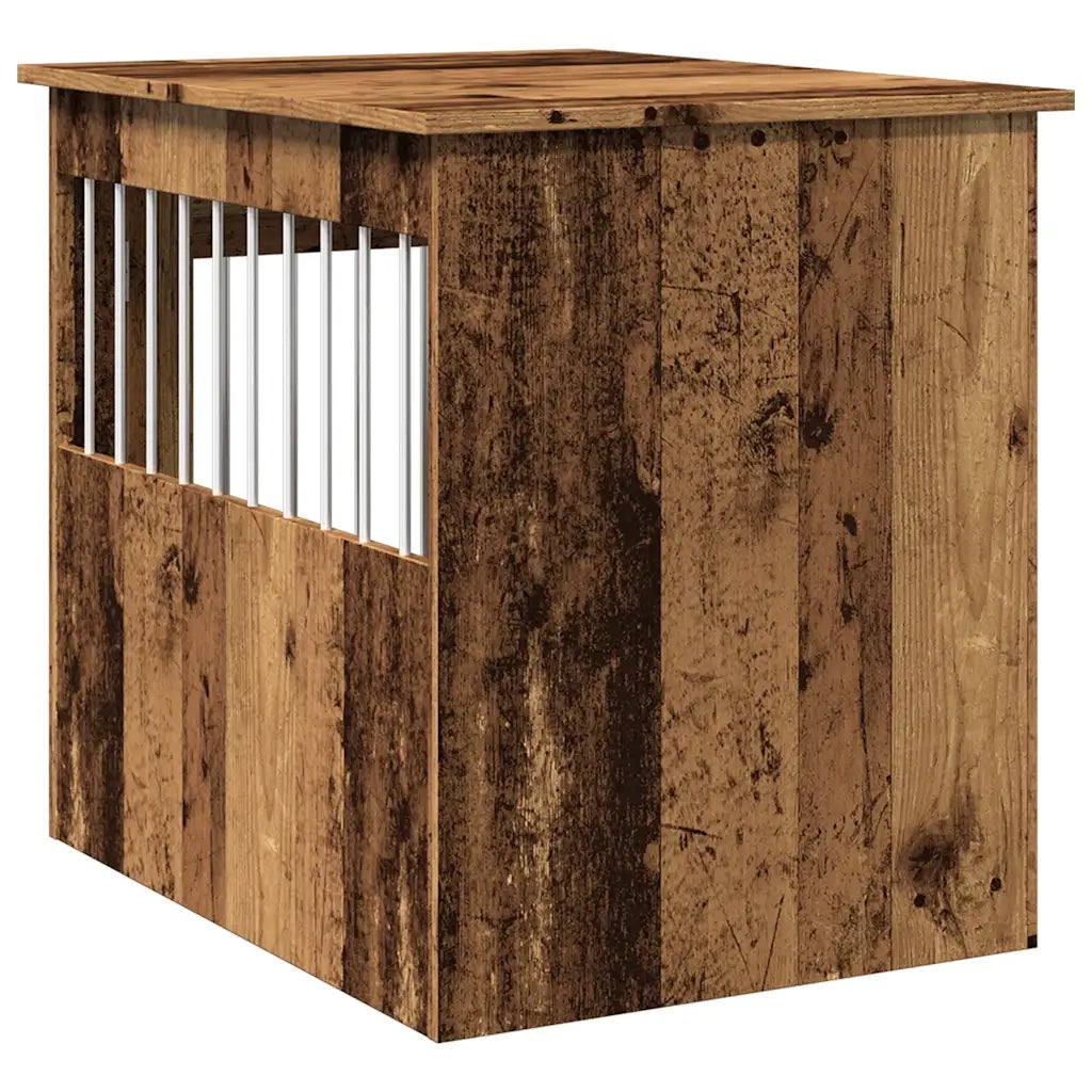 Gabbia Cani da Arredamento Legno Antico Legno Multistrato CFW7900184