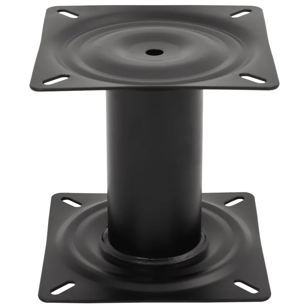 Supporto per Sedile da Barca Nero 18 cm in Acciaio CFW2187089