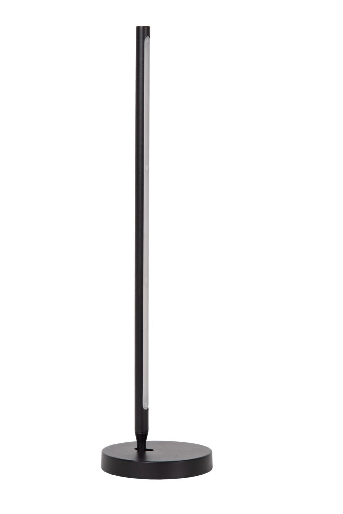 Lampada da scrivania LED integrata nera FINAN Lucide