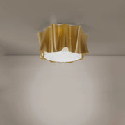 Plafoniera Moderna Folio Polilux ® New Gold 3 Luci E27