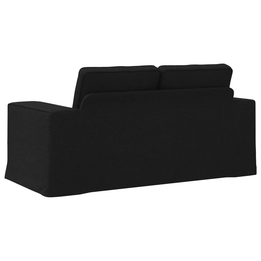 Divano | Divano da soggiorno | Sofa Nero 162 x 80 x 82 cm Tessuto