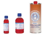 OLIO PAGLIERINO ROSSO PER MOBILI- - lt.0,250 colore rosso - in flacone - 12 pezzi