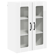 Pensile da cucina | Mobile in vetro da parete LUCCA Bianco Lucido 60 x 31 x 80 cm
