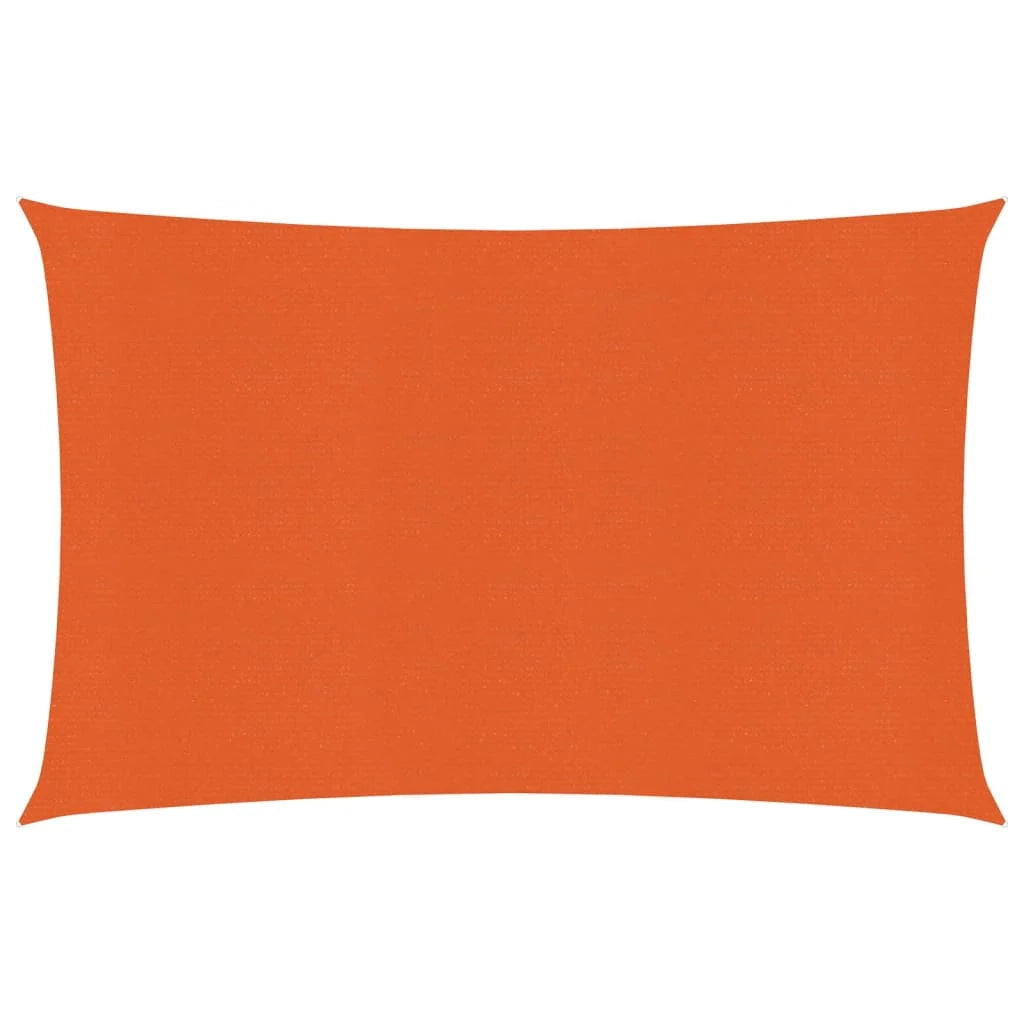 Vela ombreggiante 160 g/m² arancione 3,5 x 4,5 m HDPE 02_0009240