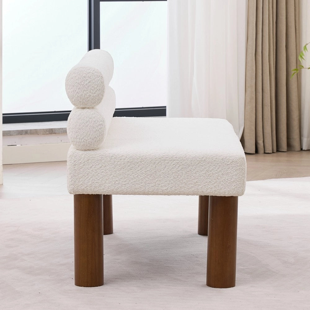 Panca da Ingresso Design Minimalista ¨C Xylo ¨C Legno, Senza Braccioli, per Sala da Pranzo e Camera