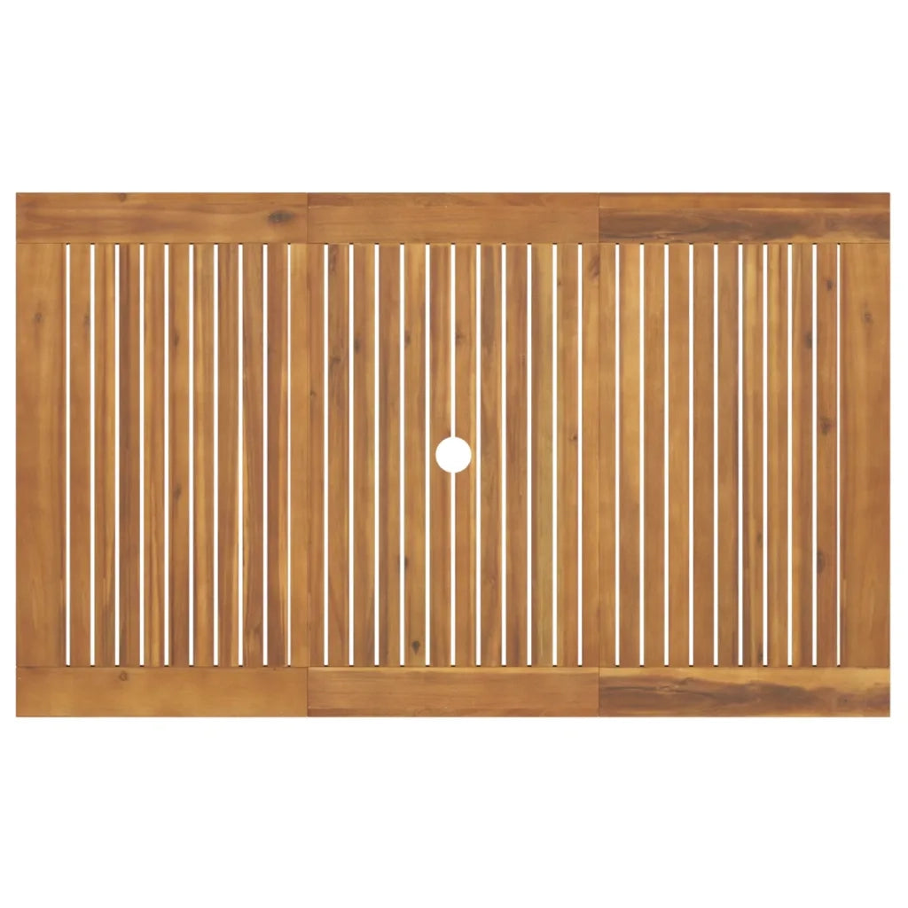 Set da Pranzo per Giardino 5 pz in Legno Massello di Acacia 3206277