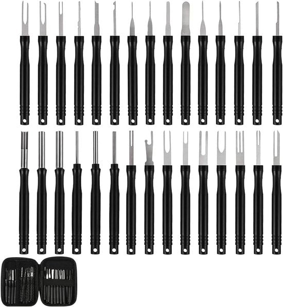 Set di rimozione di accessori per terminali - 30 pezzi di chiave di accesso, cavo di connessione e strumento di disconnessione per la maggior parte delle viti di connessione