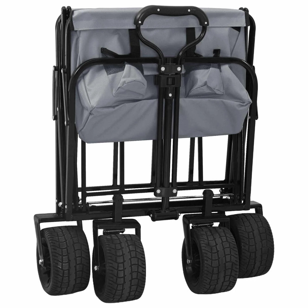 Carrello Pieghevole Grigio 89 x 63 x 96 cm CFW6716572