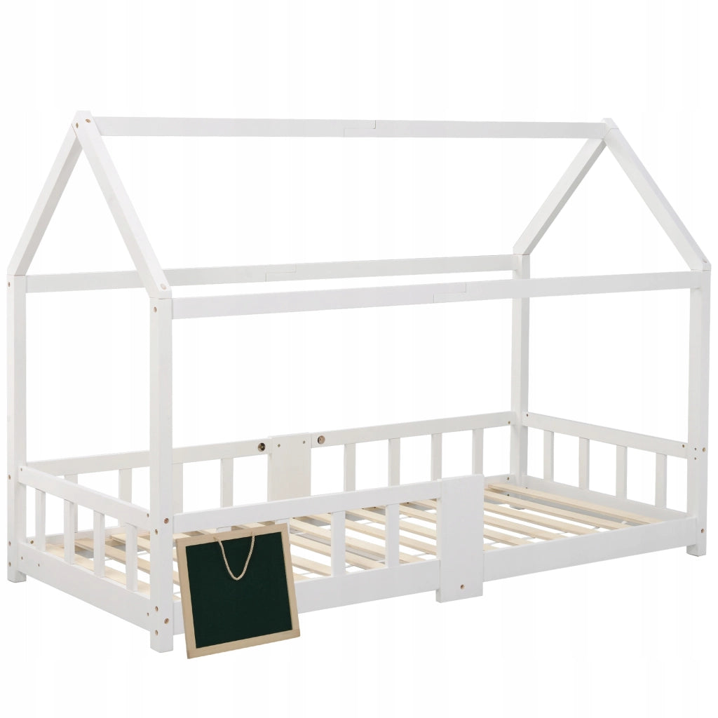 Letto per bambini in legno - Xylo - 90x200 bianco