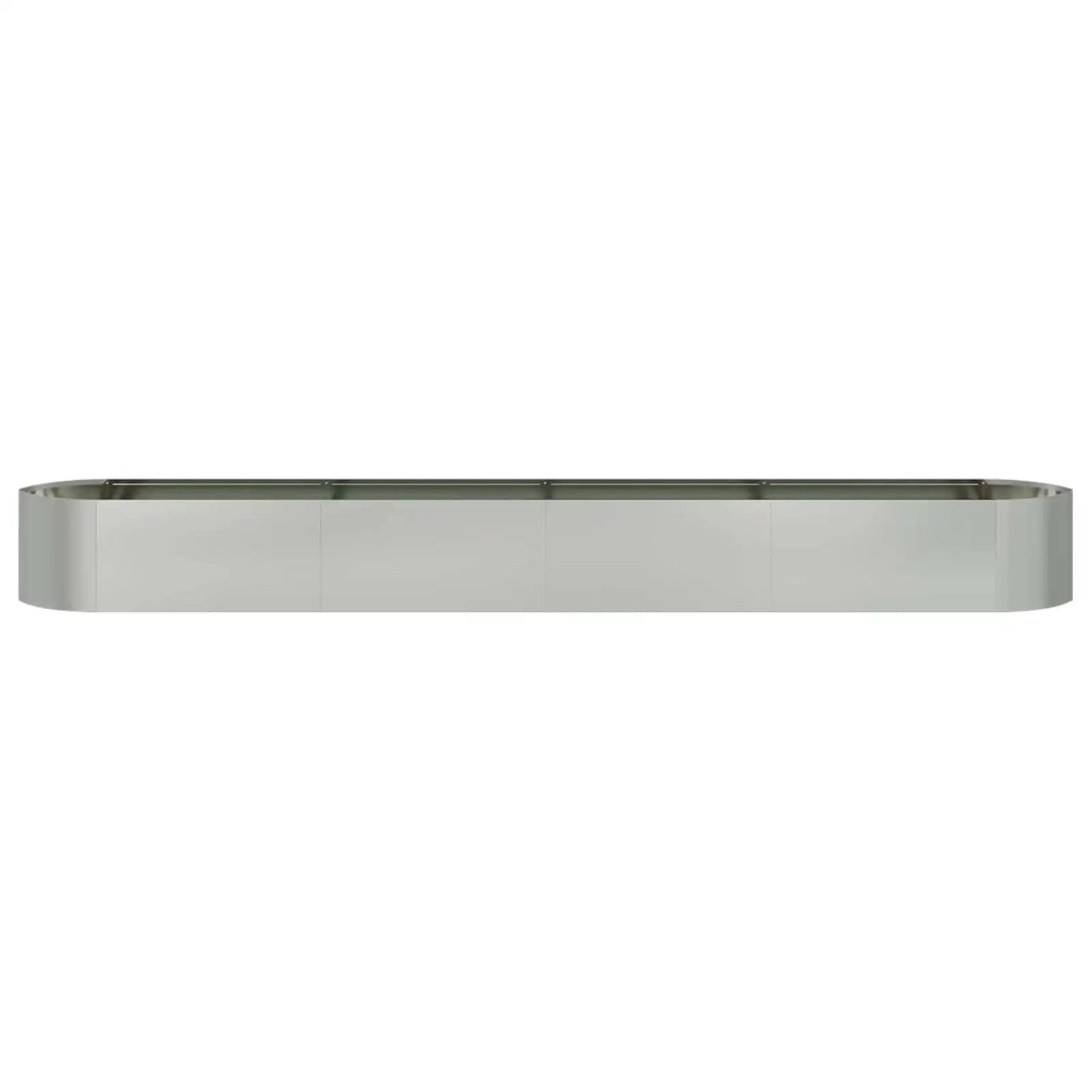 Letto rialzato da giardino Acciaio zincato 380 x 40 x 40 cm 8011738