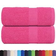 Asciugamani per ospiti FROGN 2 pz Rosa 30x50 cm 360 g/m² 137043