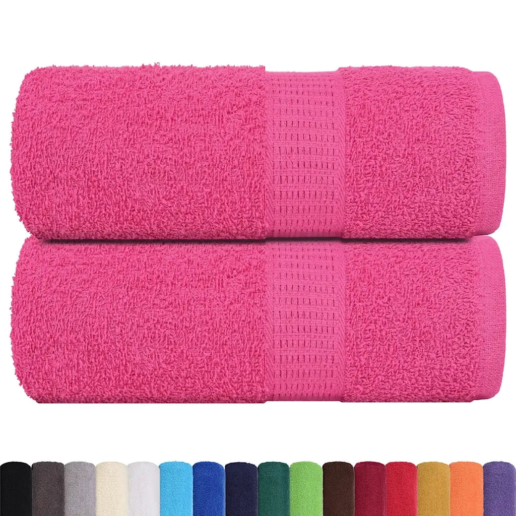 Asciugamani per ospiti FROGN 2 pz Rosa 30x50 cm 360 g/m² 137043