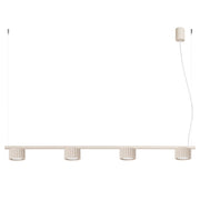 Lampadario AURA 4 beige Gx53