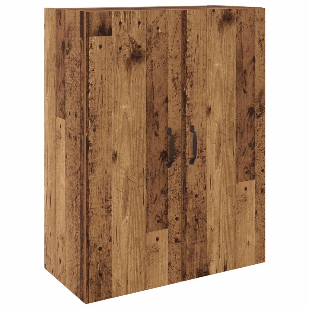 Armadietto a Muro | Mobiletto a muro 2 pz Legno vecchio 69,5 x 34 x 90 cm