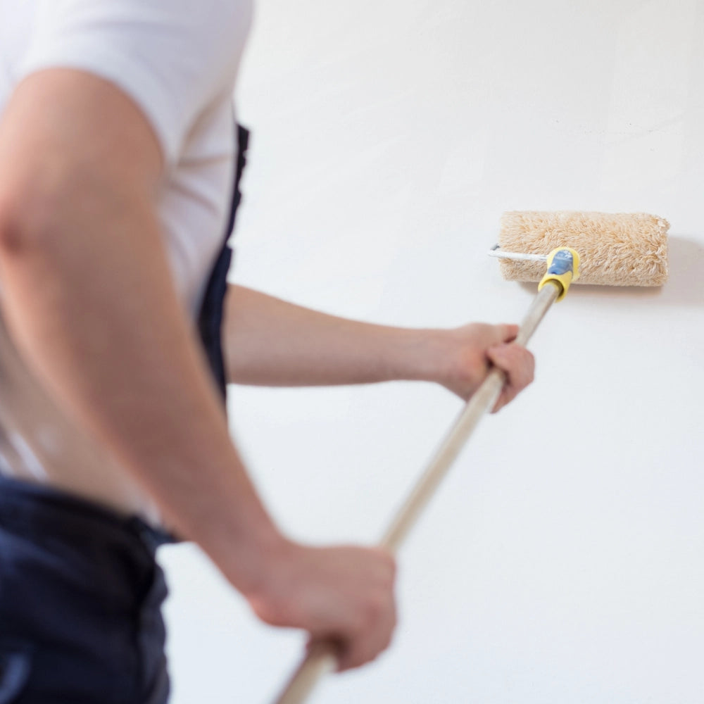 Pittura quarzo acrilico bianco ecologico per esterni coprente mascherante *** formato kg 20, confezione 1