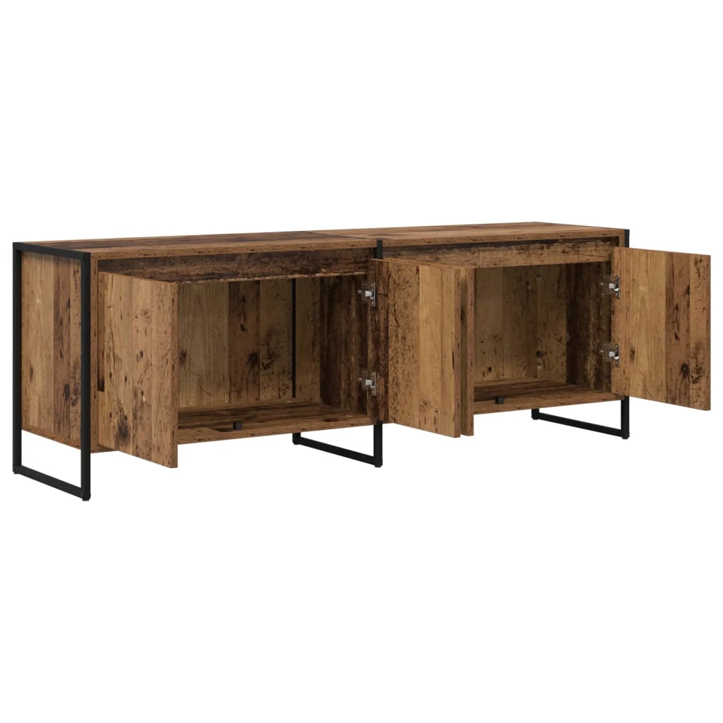 Mobile TV-Credenza per TV-Console TV Legno vecchio 140 x 36 x 49.5 cm Legno multistrato