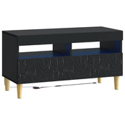 Mobile TV LED Nero Legno ingegnerizzato 897216