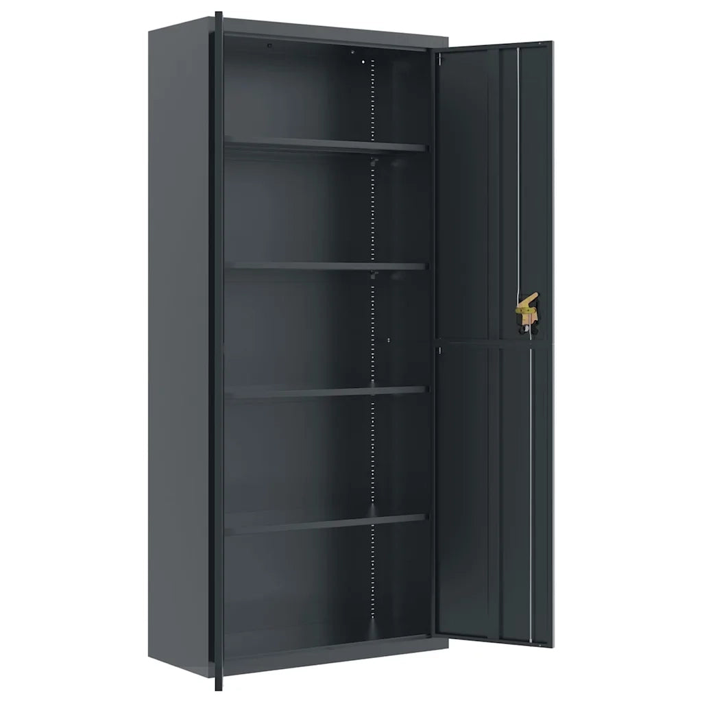 Armadio Classificatore Antracite 90x40x200 cm in Acciaio 339763