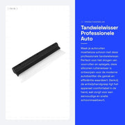 Riduttore di nebbia professionale con manico antiscivolo in silicone - manico leggero - lamina idrofoba per vetri anteriori - dimensioni 27x7x1 cm - lamina idrofoba
