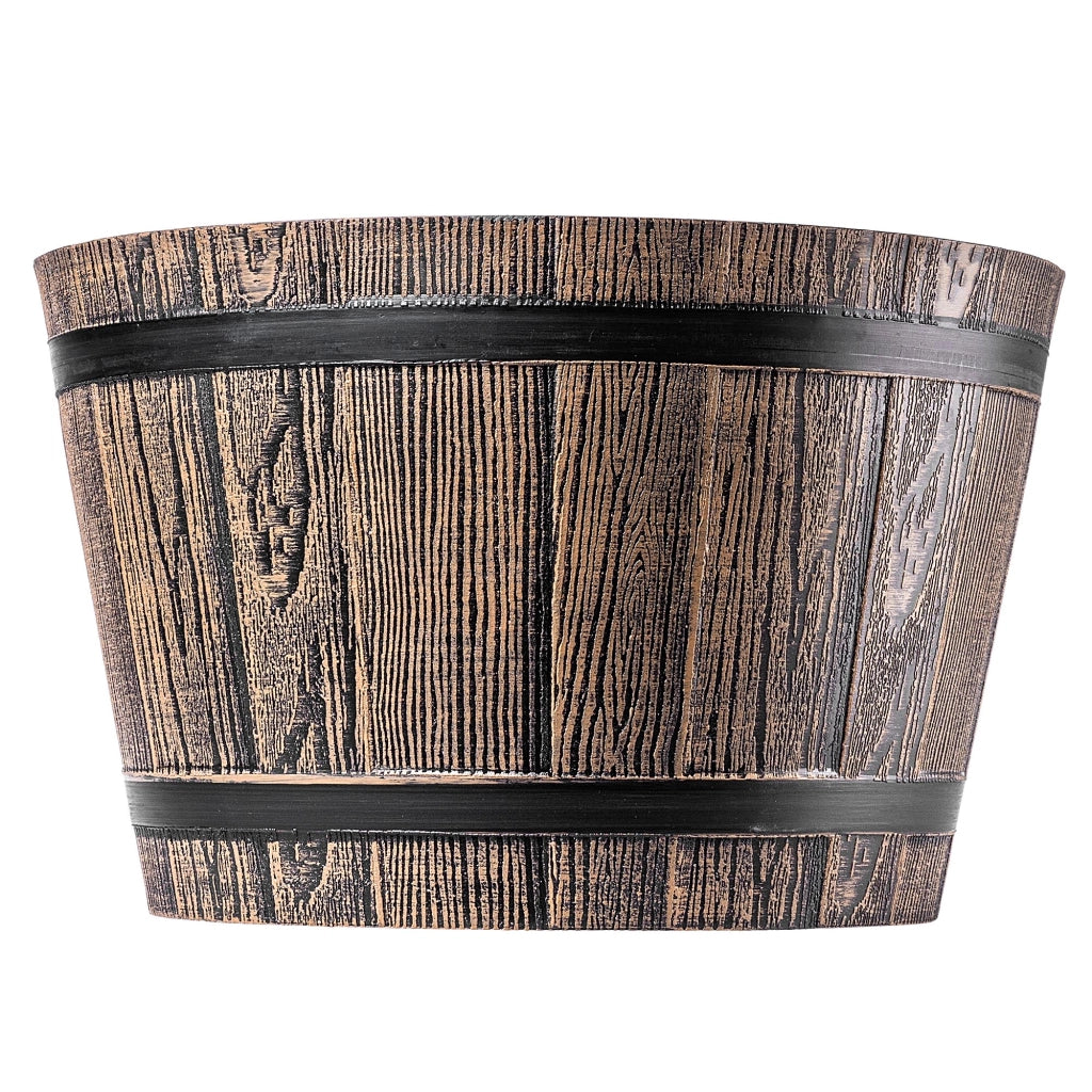 Vaso da fiori KADAX, grande vaso da giardino per fiori, copertura in plastica per vaso da fiori 30 cm