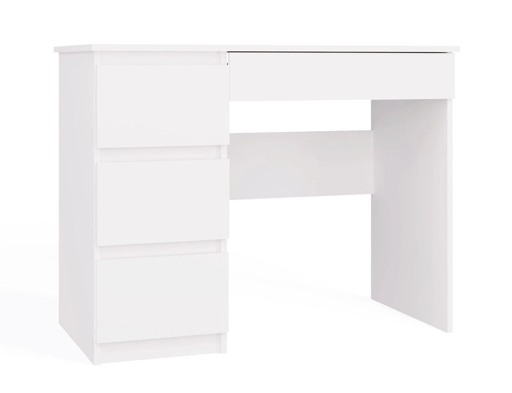 Scrivania MIJAS sinistro bianco per ufficio e studio