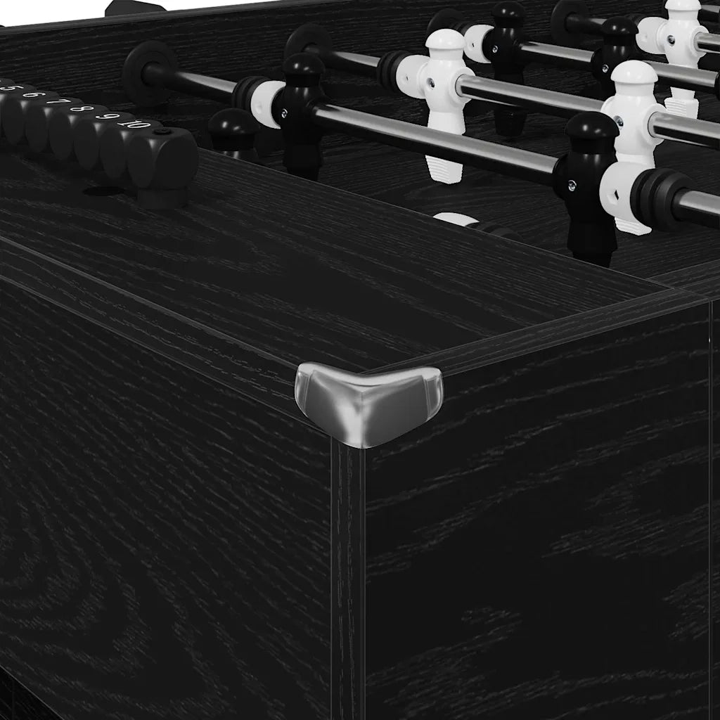 Tavolo da Foosball Rovere Nero 146,5 x 74 x 85 cm CFW3082440