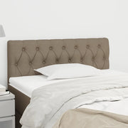 Testiera Tortora 100x7x78/88 cm in Tessuto 346330