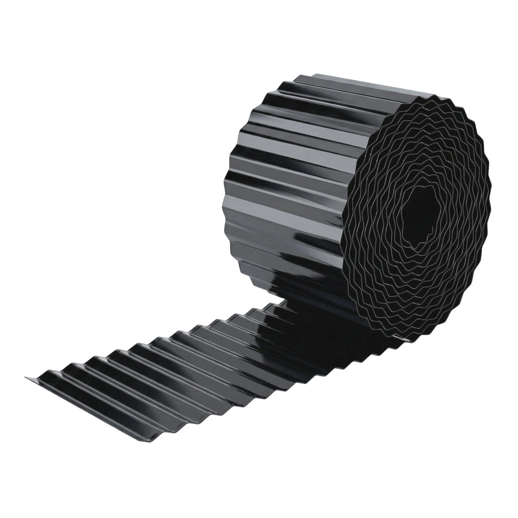 Recinzione da Giardino ¨C Zephmum ¨C Grigio Scuro Acciaio Galvanizzato 650x20 cm