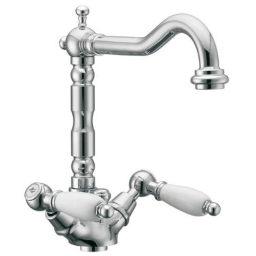 MONOFORO CUCINA CON BOCCA ANTICA ARMONY CLASSIC Cromo HUBER