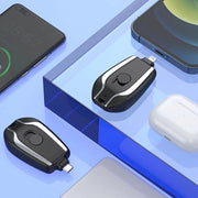 BATTERIA ESTERNA POWER BANK 1500mAh PORTACHIAVI PER IPHONE YD-101